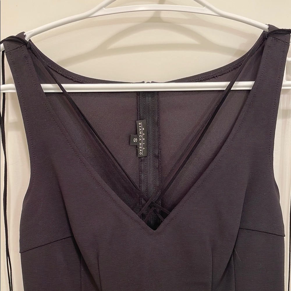 Elegant Black Midi Dress by Express